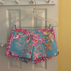 Lilly Pulitzer Breakwater Blue Lolita Adie Short